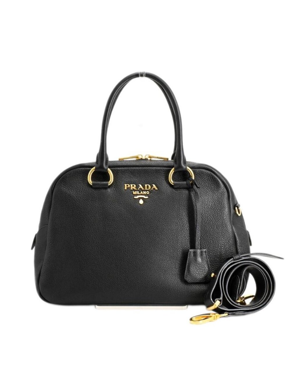 Prada Handbag 2-Way Black